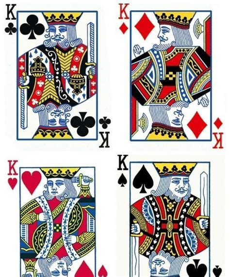 玩了这么多年的扑克牌, 原来里面的四个K代表四个历史人物|扑克牌|亚历山大大帝|查理曼_新浪新闻