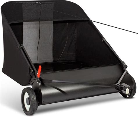 Amazon.com : Suchtale 42-inch Tow Lawn Sweeper for Leaves & Grass, Leaf ...