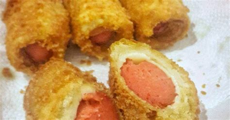 Resep Roti Tawar Gulung Isi Sosis Keju oleh DAPUR RENY  