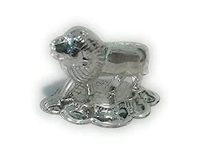 Buy Shree Jewellers Pure Silver Lion Idol for Puja (Chandi ka Sher ...