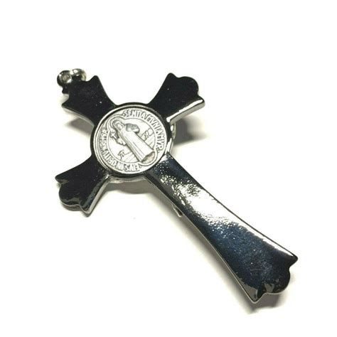 3" St. Benedict Crucifix - Catholic Cross - Blessed by Pope – Catholically