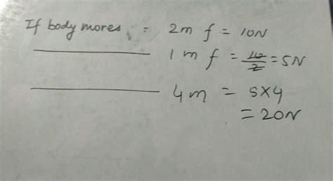A body is moving with uniform velocity of 2 m s­1 on a rough level ...