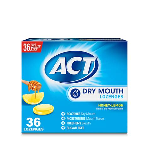 Dry Mouth Lozenges With Xylitol 36 Count Sugar Free Honey | Desertcart ...