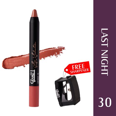 Glam21 Lip Seduction Non-Transfer Crayon Lipstick | Longlasting Creamy ...