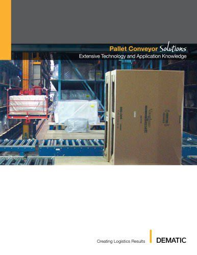 Pallet Conveyor Solutions - DEMATIC - PDF Catalogs | Technical ...