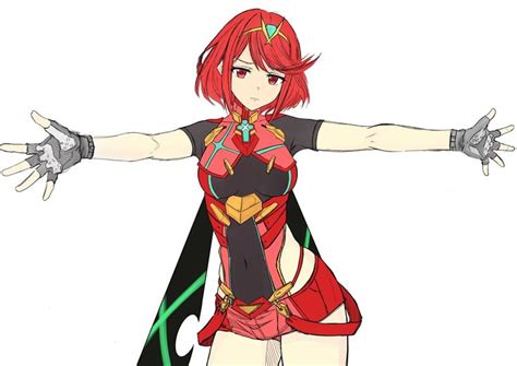 Pyra demanding a hug. You have no choice. | Xenoblade Chronicles 2 ...