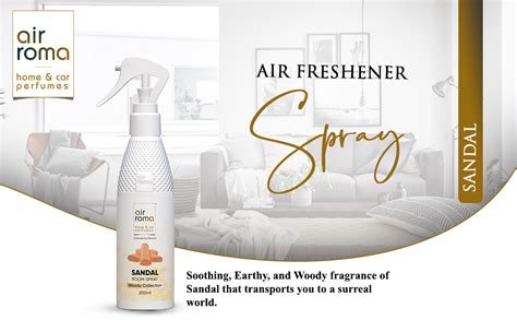 AIR-ROMA Sandal Air Freshener Spray | Long-Lasting Odour Eliminator For ...
