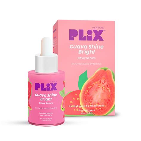 PLIX - THE PLANT FIX 3% Glycolic Acid Guava Serum For Glowing Skin ...