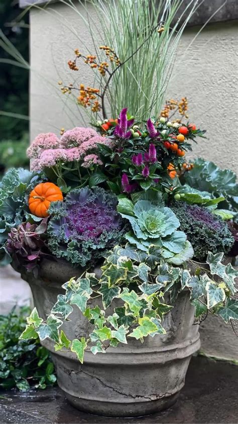 Fall outdoor garden planters ideas – Artofit