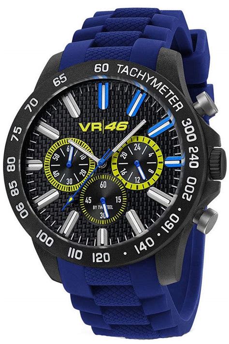 TW Steel VR46 Yamaha Valentino Rossi Men's Chronograph Watch VR110