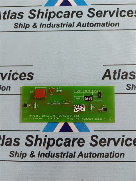 APPLIED SATELLITE AE20854 ELEVATION LIMIT PCB CARD – Atlas Shipcare ...