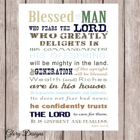 Father's Day Bible Verse Poster