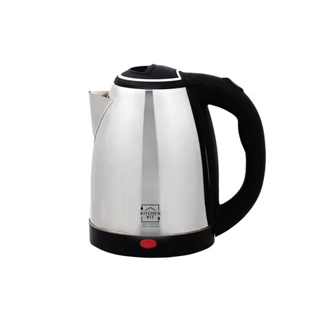 Kitchen Kit Electric Kettle, 1.8L Stainless Steel Tea Kettle, Fast Boil ...