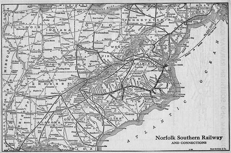 Original Norfolk Southern Railway: Map, Rosters, History