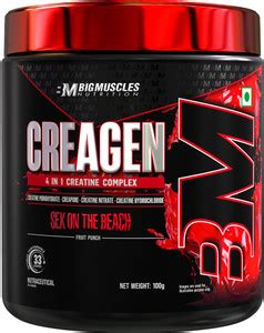 BIGMUSCLES NUTRITION Creagen | 4 in 1(Creatine Monohydrate, Creapure ...