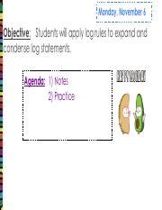 Image result for Log Rules Examples