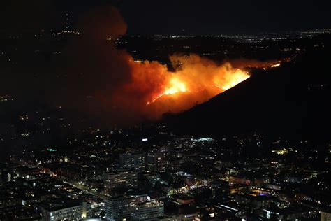 Hollywood Hills Faces Devastation as Wildfire Continues to Spread