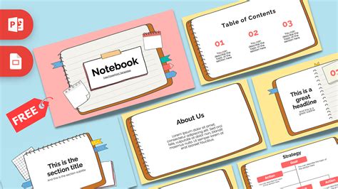 Image result for PowerPoint Notebook Template