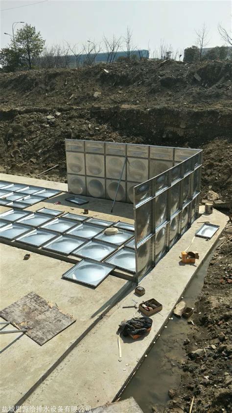 地埋式水箱基础做法 组装施工方案