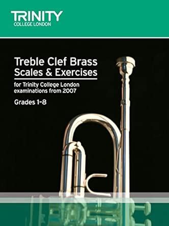 Buy Brass Scales & Exercises Grades 1-8: Treble Clef (Trinity Scales ...