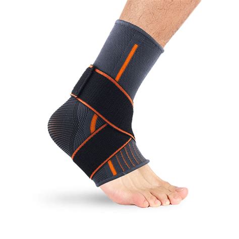 1 Pc Compression Elastic Bandage Ankle Protector Breathable Adjustable ...