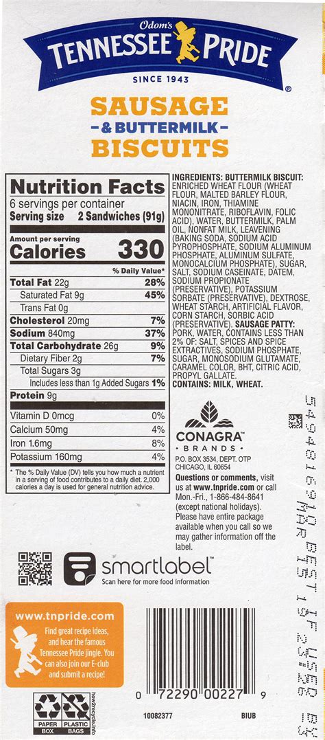 Tennessee Pride Sausage Biscuits Recipe | Bryont Blog