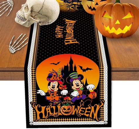 Amazon.com: Halloween Table Runner for Festival, Halloween Decorations ...