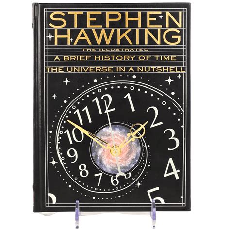 A Brief History of Time by Stephen Hawking Book Clock - The Clock Library