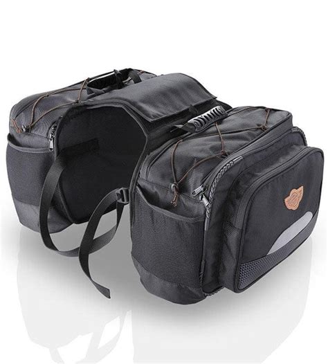 Combo 1: Mustang 50L Saddle bag plus Shark Mini Universal 18L Tank Bag ...
