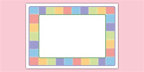 Muted Colour Patchwork Themed Editable Poster