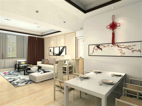 中式风格二居室90平米4.1万-紫金新干线二期装修案例-北京房天下家居装修网