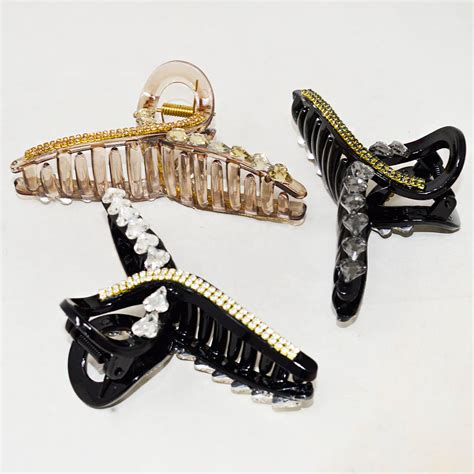 Adbeni Big Stone hair Clutcher , Random Color 1pc (Item Code: 262 ...