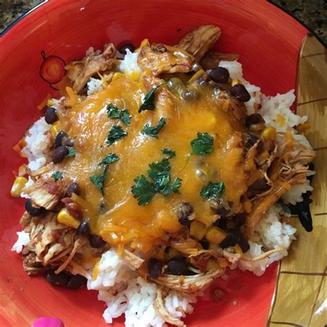 Slow Cooker Taco Chicken and Rice - So Simple & So Delicious!