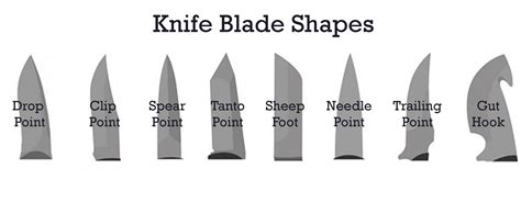 Types Of Knife Points