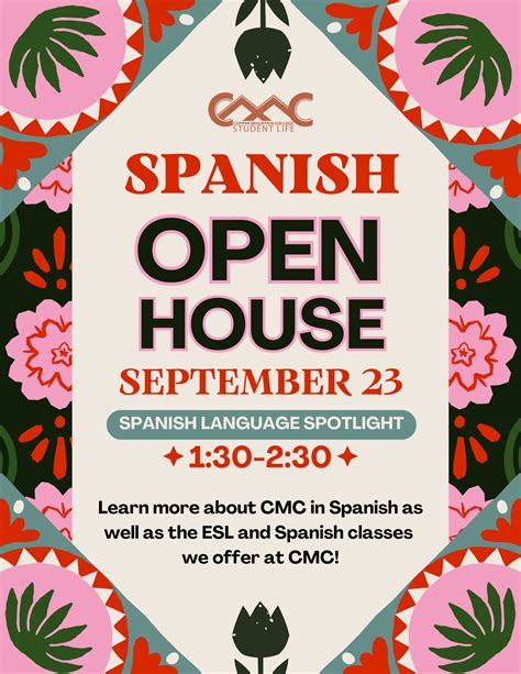 Spanish Open House - Copper Mountain College