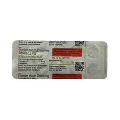 Etilaam 05 Mg Tablet Md 10 - Uses, Side Effects, Dosage, Price | Truemeds