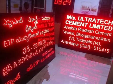 LED Digital Display Boards and LED Production Display Boards ...