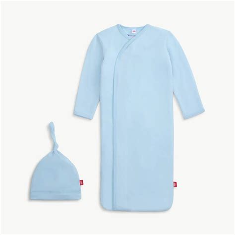 Magnetic Baby Gown Blue | Easy Diaper Changes | Magnetic Me ...