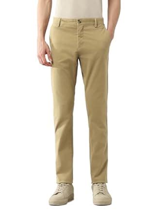 Buy Arrow Sport Men's Slim Pants (ASAETRO2892_Khaki at Amazon.in
