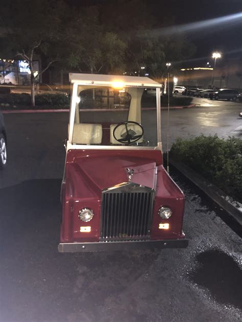 Rolls Royce Golf Cart : r/WeirdWheels