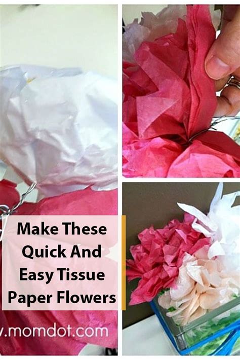 Image result for Easy Tissue Paper Flowers Tutorial