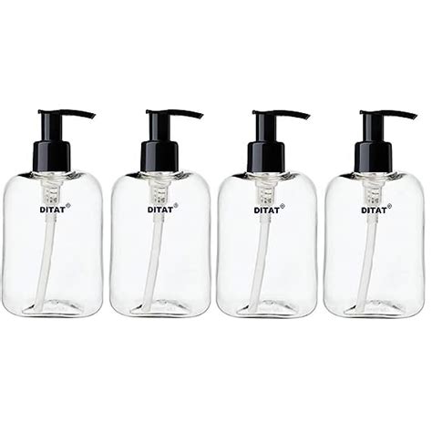 ALTRUIST Empty Plastic Pump Bottles Soap Dispenser Refillable for ...