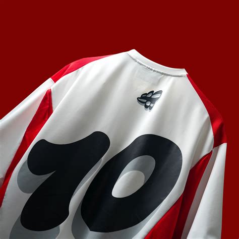 RED RANGER JERSEY - Premium Oversized Jersey – BLUORNG