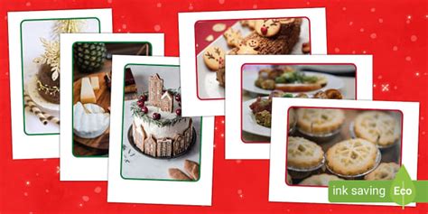 Christmas Foods Photo Pack (teacher made) - Twinkl