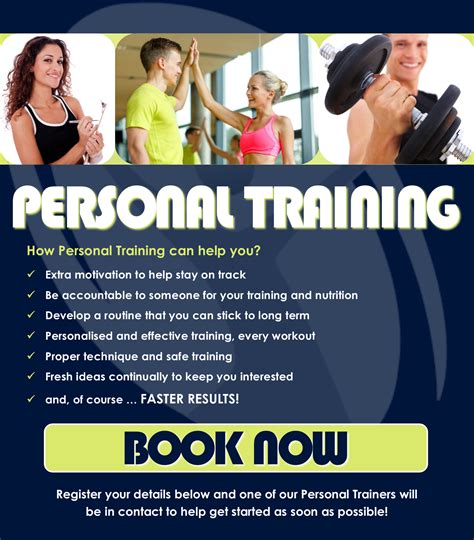 Personal Trainer Ad Template