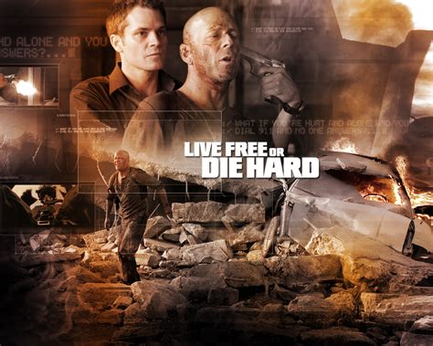Live Free Or Die Hard Poster