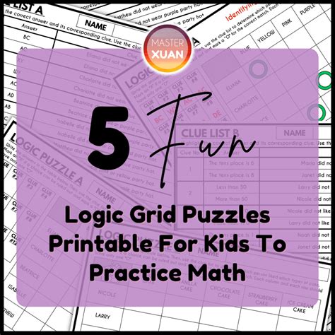 Image result for Logic Grid Puzzles