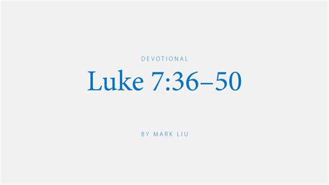Luke 7:36–50 | The Alliance Canada | The Alliance Canada