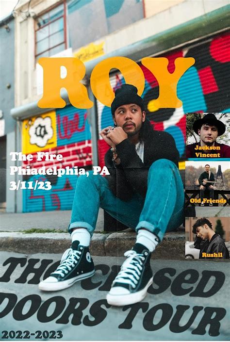 Roy Lucian Baza with Rushil/Old Friends and Jackson Vincent at The Fire ...