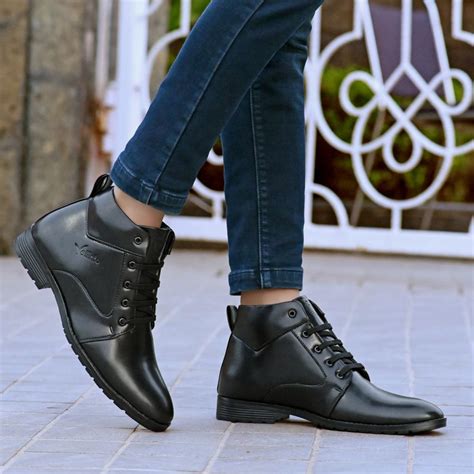 Vellinto HOWARD Casual Boots For Men ll Synthetic Leather Formal Shoes ...